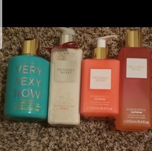 Victoria secret lotions and mist